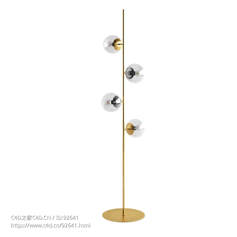 博利亚球形落地灯3D模型素材下载Orb Floor Lamp by Bolia - C4D之家 - 2116.jpg