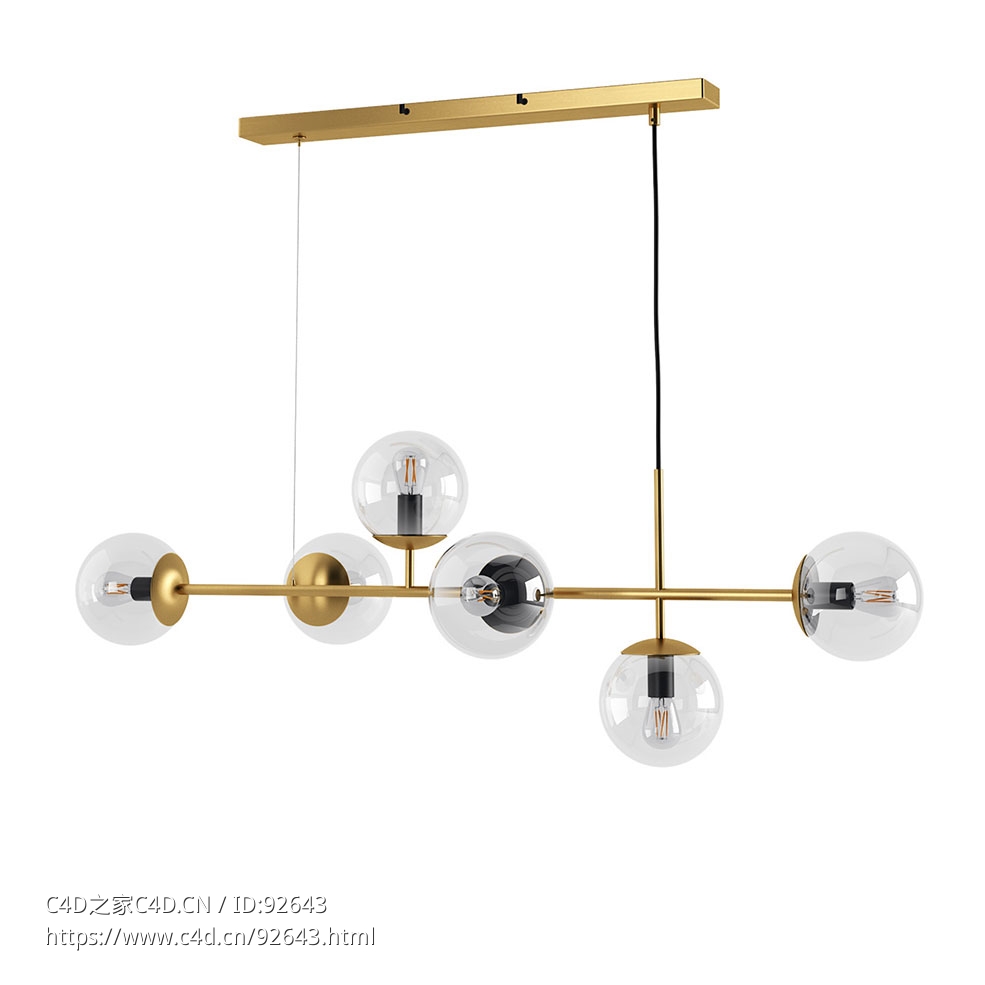 博利亚球形吊灯3D模型素材下载Orb Pendant by Bolia - C4D之家 - 2118.jpg