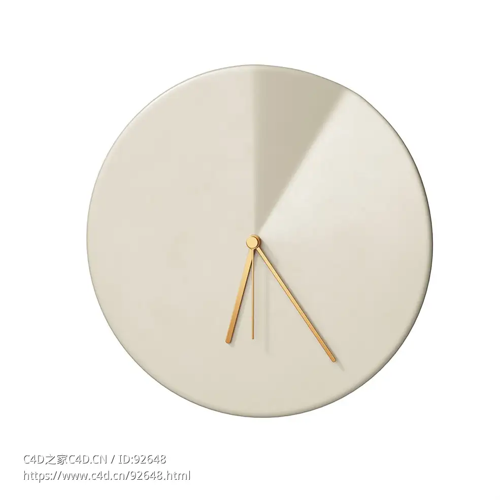 奥克拉姆陶瓷挂钟3D模型素材下载Oree Ceramic Wall Clock by Ocrum - C4D之家 - 2123.jpg