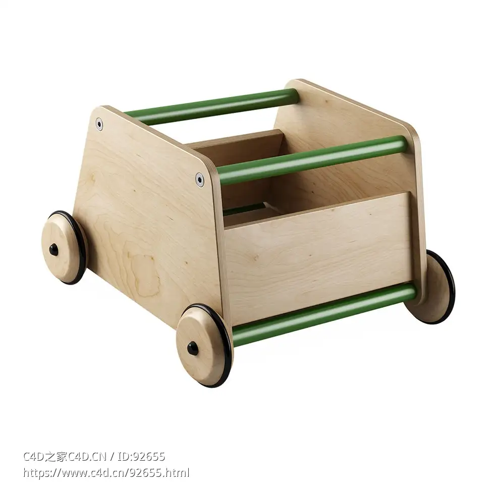 麦德设计渥太华玩具收纳盒3D模型素材下载Ottawa Toy Storage Box by Made Design