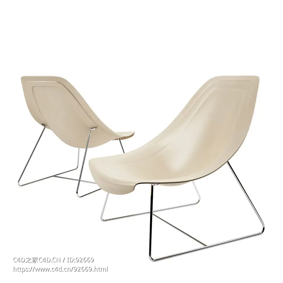 艾福玛里尼生蚝轻型扶手椅3D模型素材下载Oyster Light Armchair by i4Marini - C4D之家 - 2144.jpg