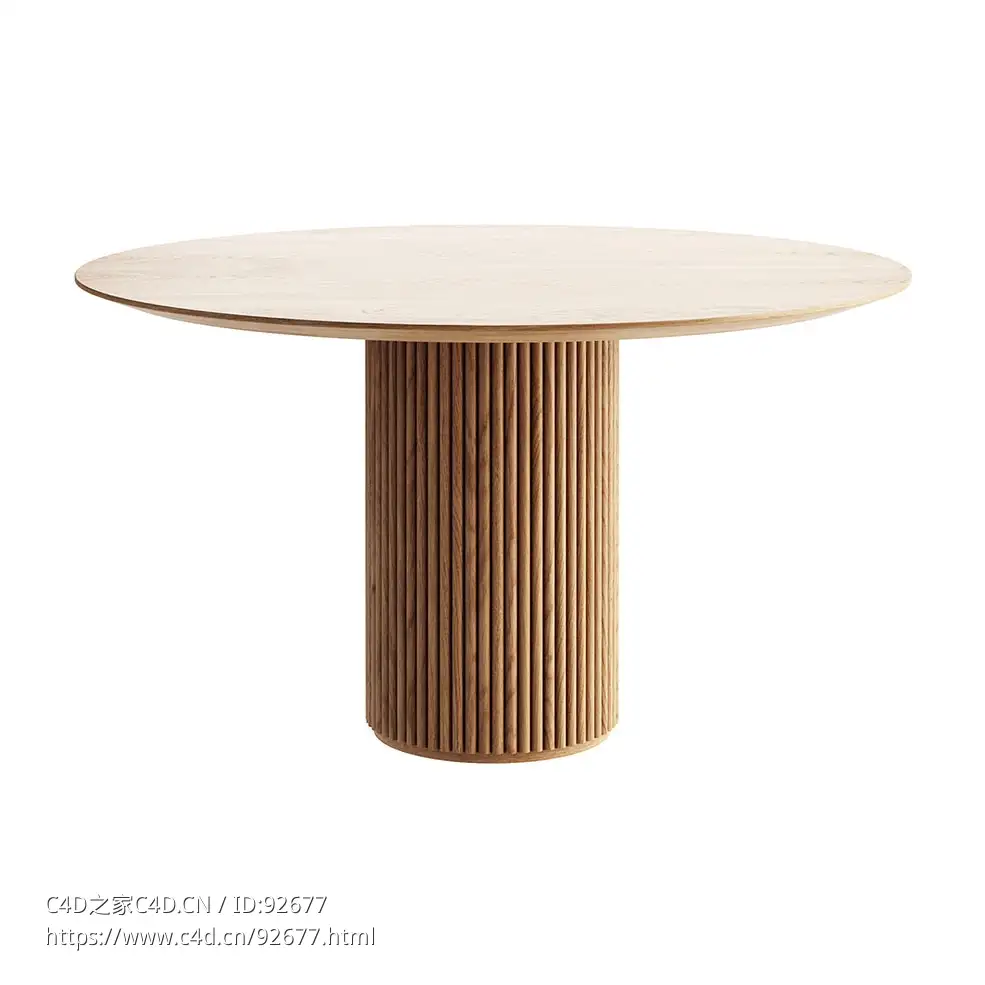 阿斯普隆德皇家宫殿餐桌3D模型素材下载Palais Royal Table by Asplund