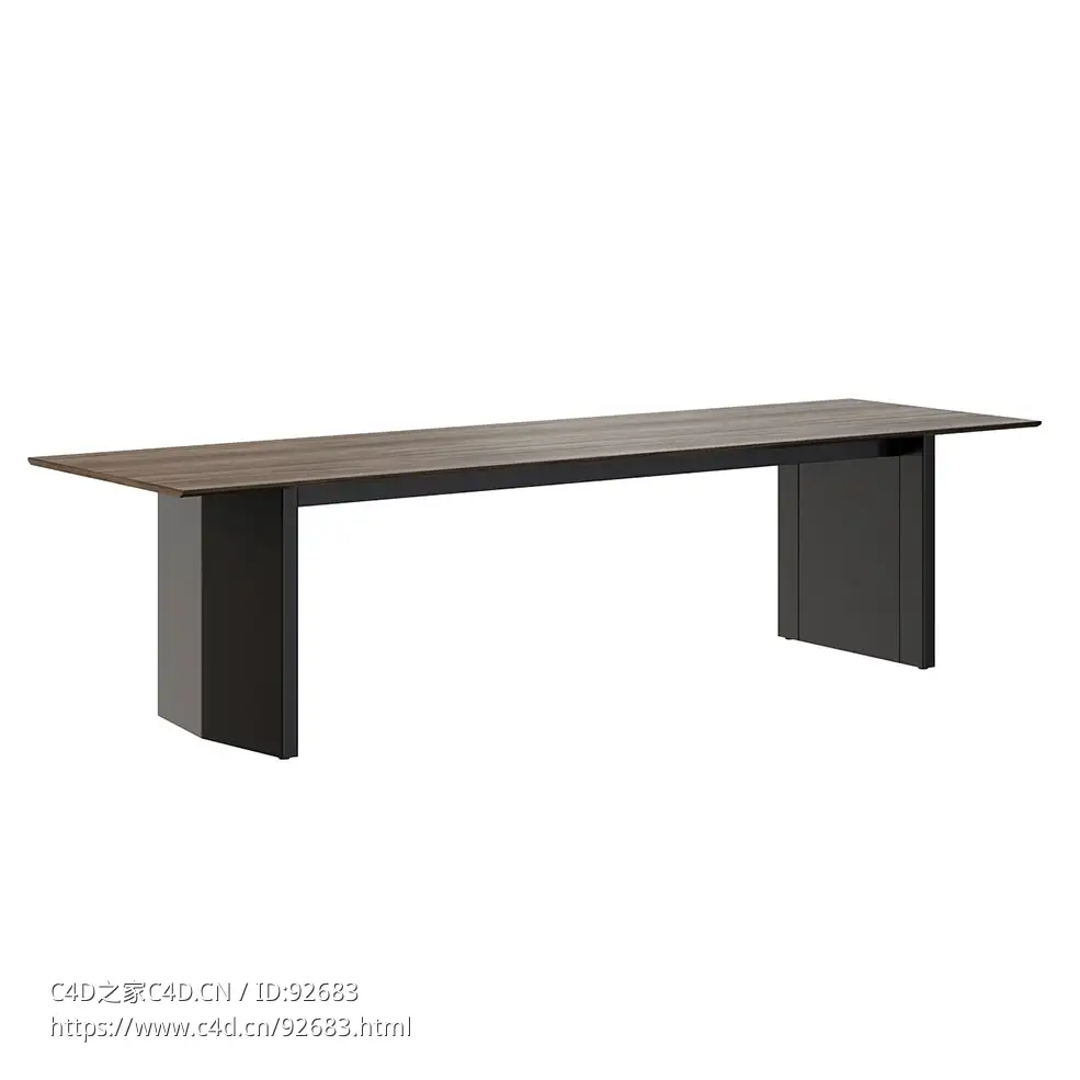 诺曼哥本哈根板式餐桌 3003D模型素材下载Panel Table 300 by Normann Copenhagen