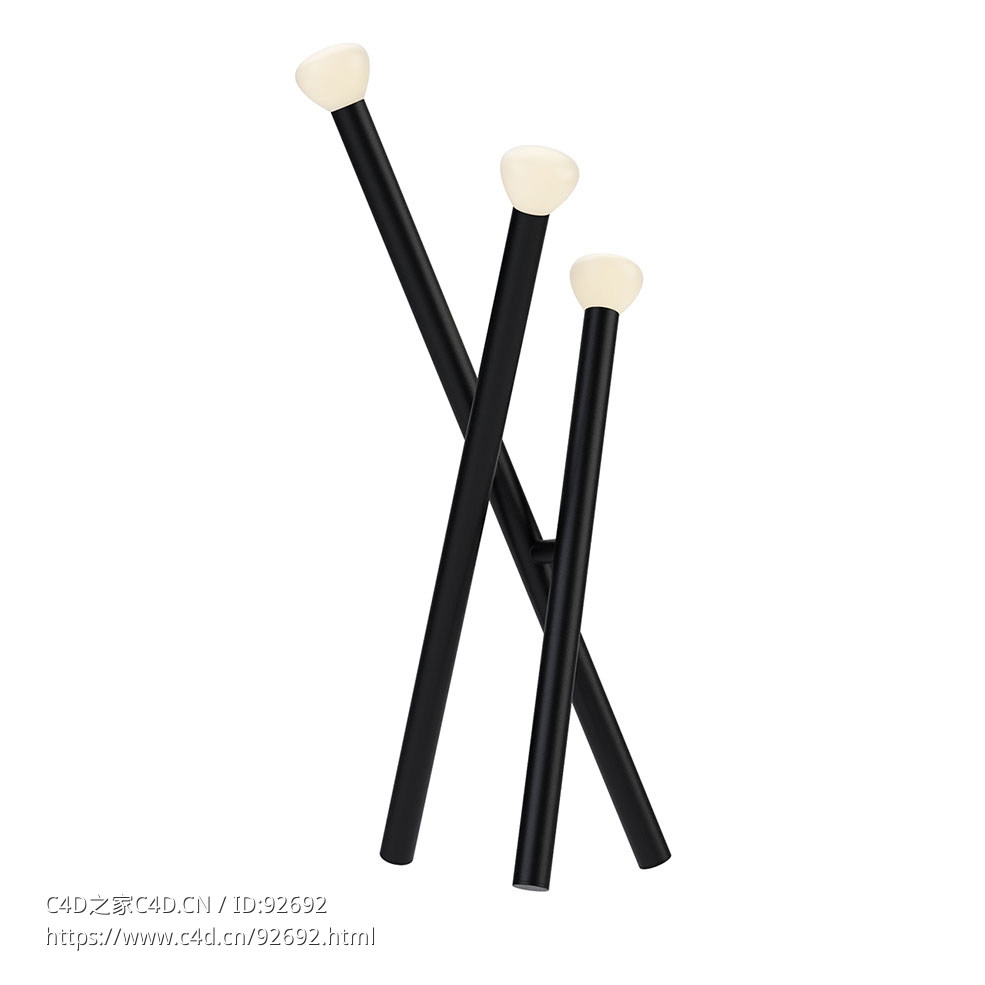 兰伯特菲尔斯公园05落地灯3D模型素材下载Parc 05 Floor Lamp by Lambert&fils - C4D之家 - 2167.jpg