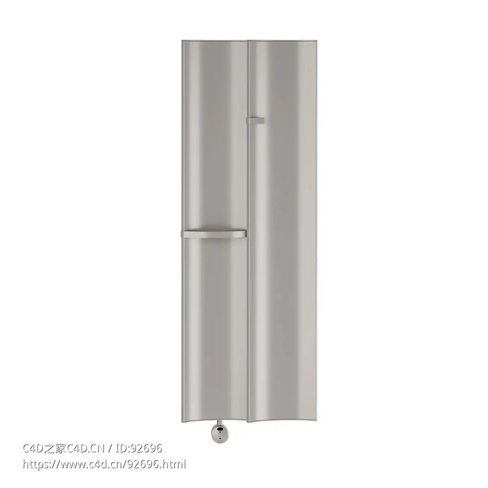 卡莱多括号竖式装饰散热器 4413D模型素材下载Parenthesis Vertical Decorative Radiat