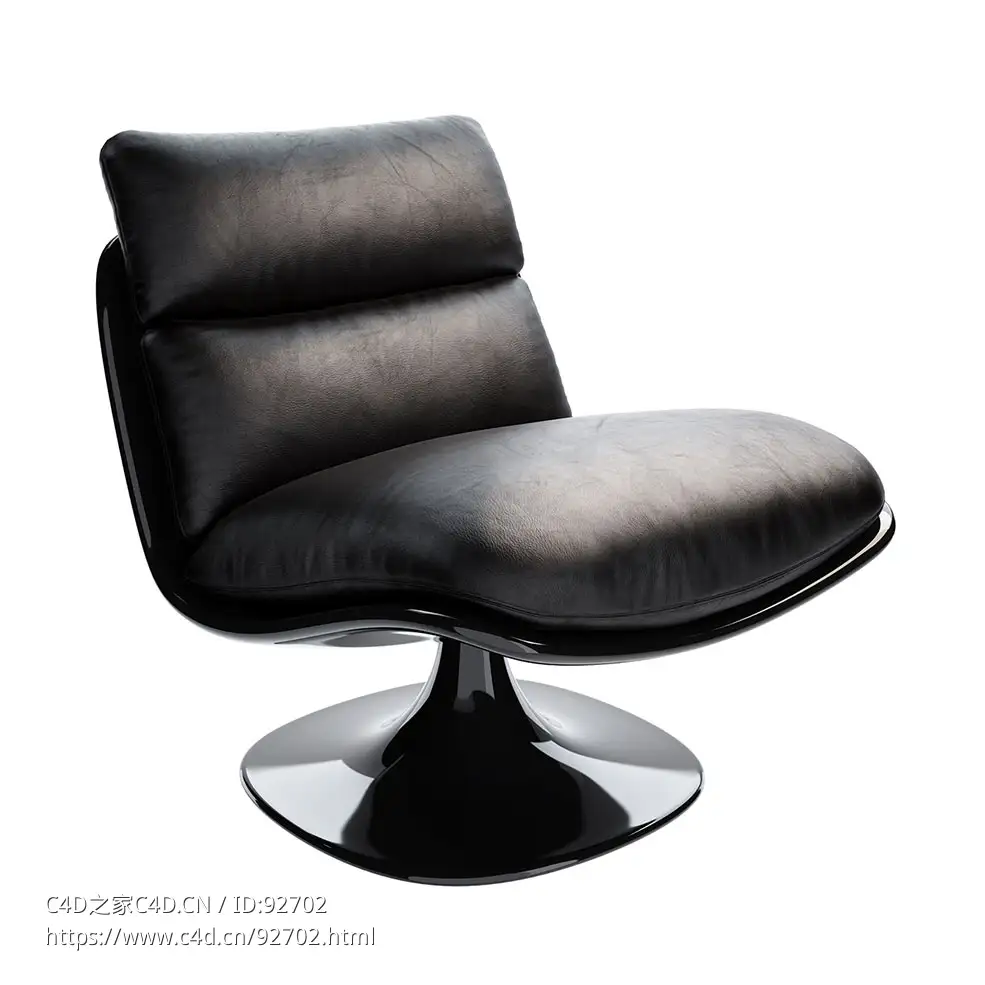 米诺特帕蒂休闲扶手椅3D模型素材下载Pattie Lounge Armchair by Minotti - C4D之家 - 2177.jpg