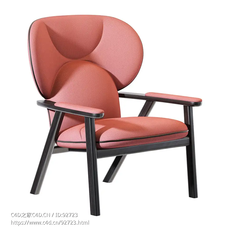 布罗斯佩吉1431扶手椅3D模型素材下载Peggy Armchair 1431 by Bross