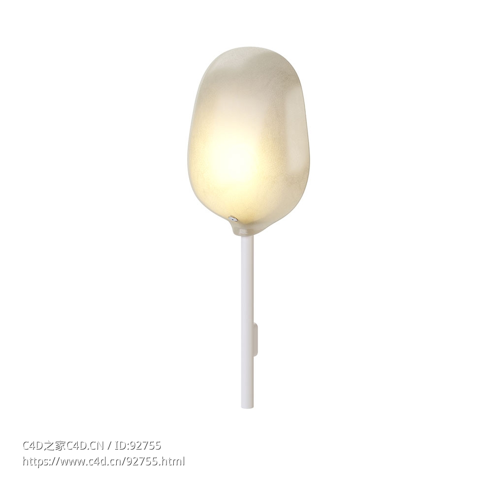 丰富灿烂品牌飞行员1S壁灯3D模型素材下载Pilot 1S Sconce Light by Rich Brilliant Wi