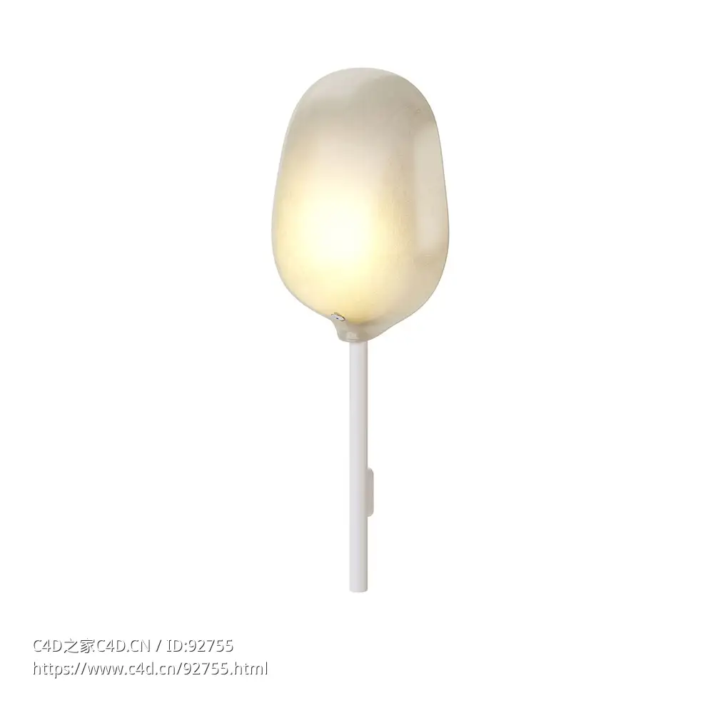 丰富灿烂品牌飞行员1S壁灯3D模型素材下载Pilot 1S Sconce Light by Rich Brilliant Wi - C4D之家 - 2230.jpg