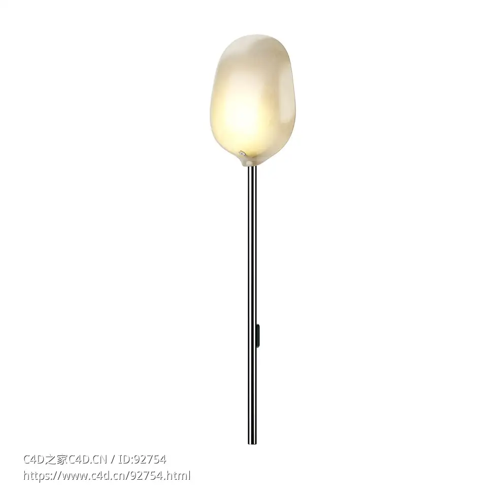丰富灿烂品牌飞行员1M壁灯3D模型素材下载Pilot 1M Sconce Light by Rich Brilliant Wi - C4D之家 - 2229.jpg