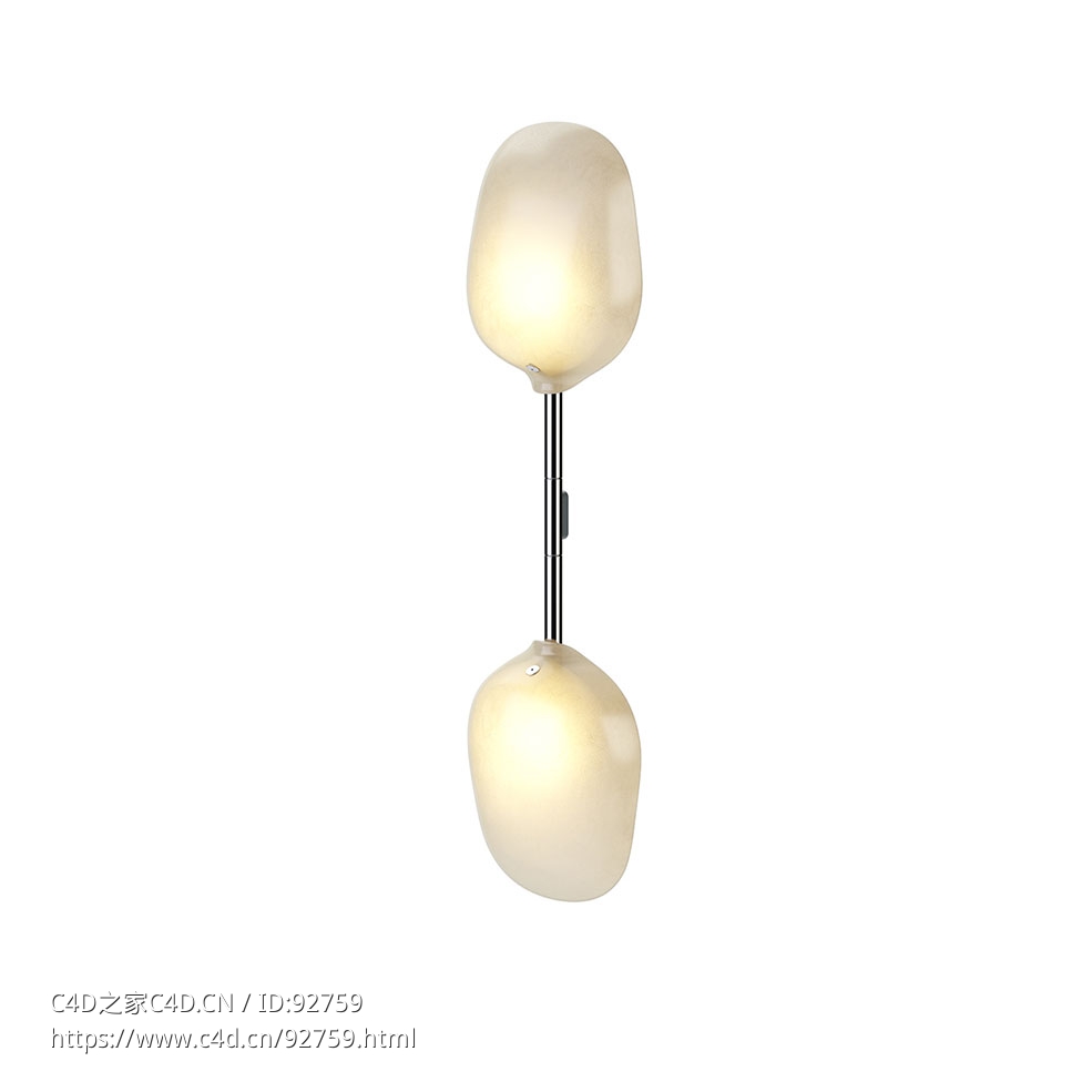 丰富灿烂品牌飞行员2S壁灯3D模型素材下载Pilot 2S Sconce Light by Rich Brilliant Wi