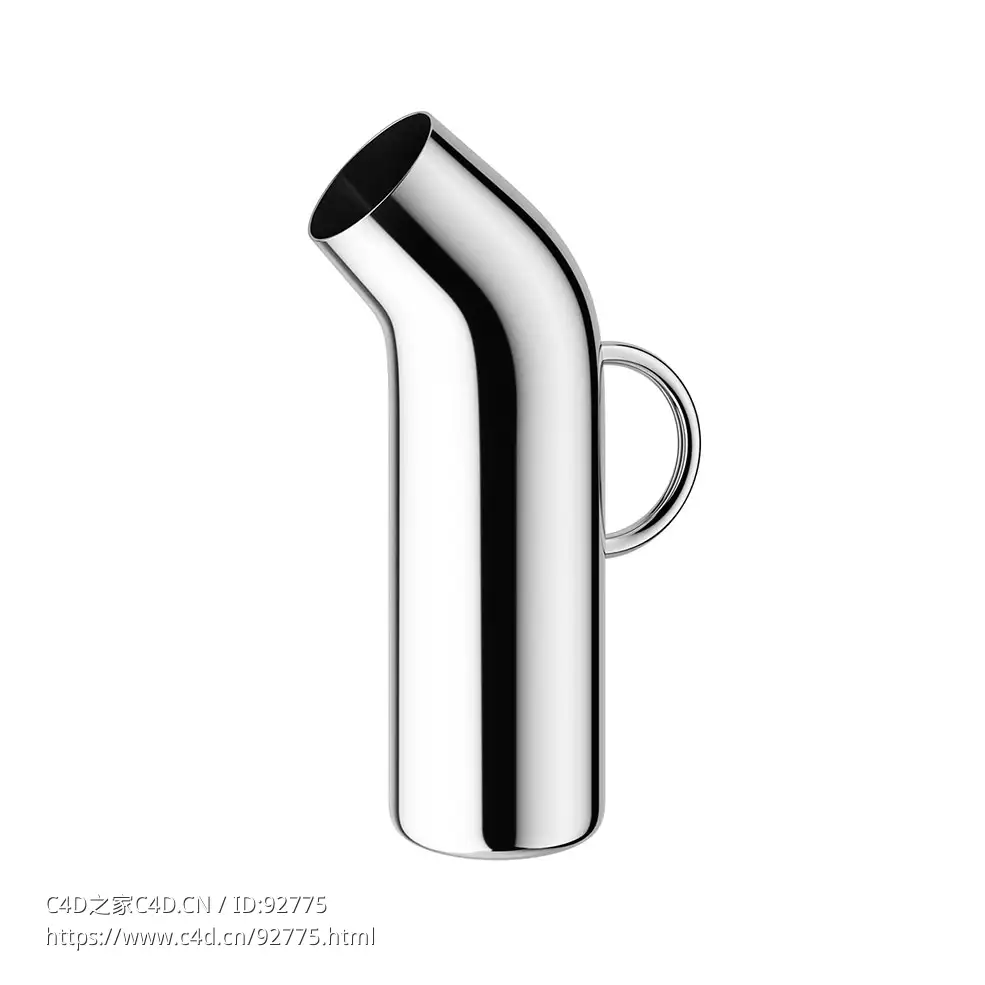 诺曼哥本哈根品牌管道水壶3D模型素材下载Pipe Pitcher by Normann Copenhagen