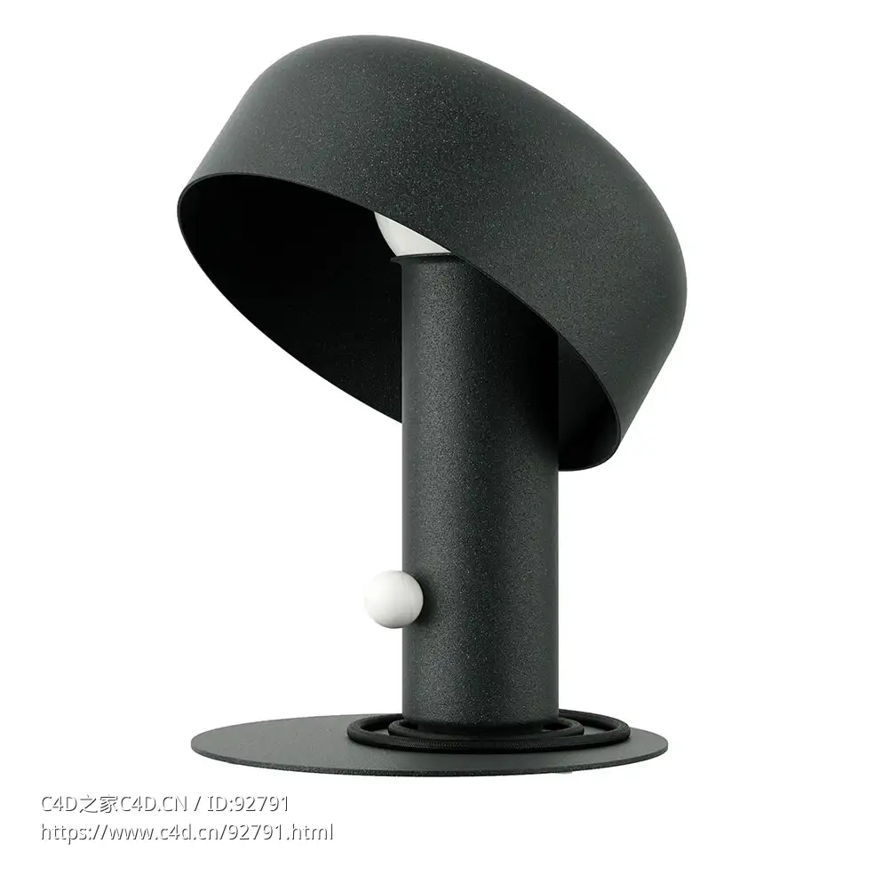 灯光设计品牌枢轴台灯3D模型素材下载Pivot Table Lamp by ANDlight