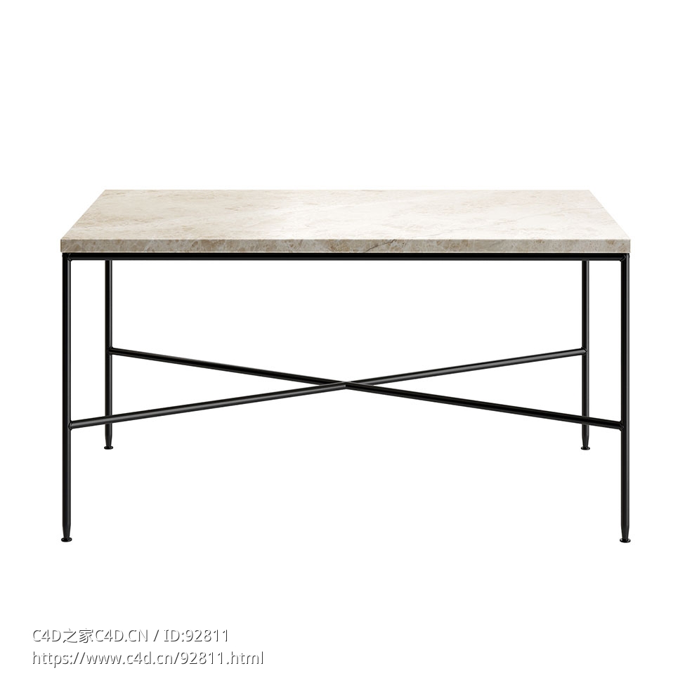 弗里茨·汉森品牌规划师咖啡桌3D模型素材下载Planner Coffee Table by Fritz Hansen - C4D之家 - 2286.jpg