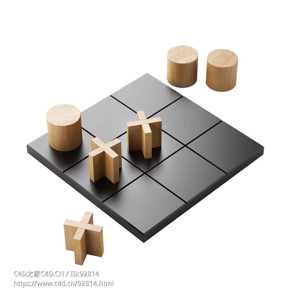 A2设计师品牌游戏装置3D模型素材下载Play Game by A2 designers AB