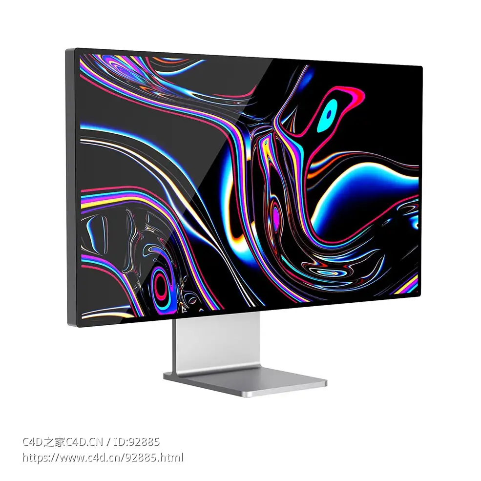 Pro Display XDR专业显示器 (苹果显示器)3D模型素材下载Pro Display XDR Monitor by A