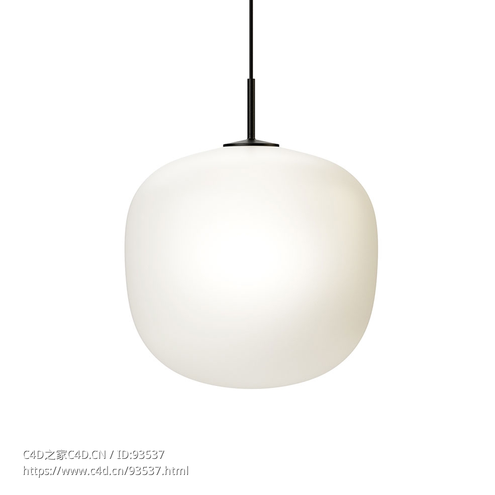 波纹吊灯Rime现代简约吊灯3D模型素材下载Rime Pendant Lamp by Muuto