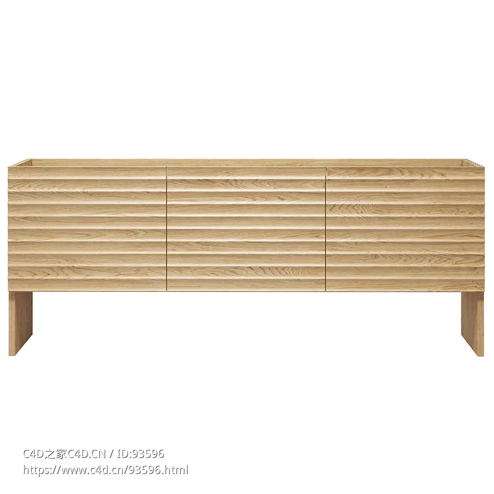 多门边柜客厅储物柜3D模型素材下载Rows Sideboard with Doors by Moroso - C4D之家 - 2559.jpg