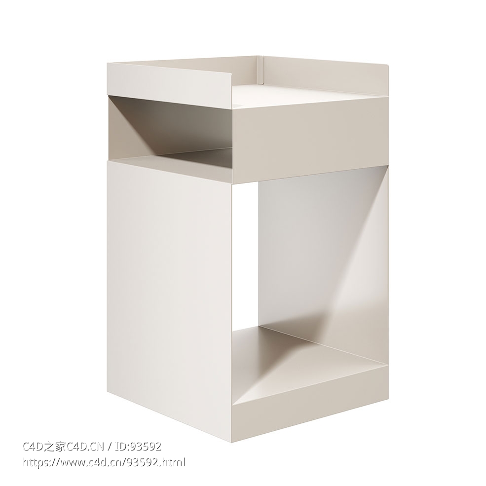 SC73酒红色边桌现代角几3D模型素材下载Rotate SC73 Merlot Side Table by &Tradition - C4D之家 - 2555.jpg