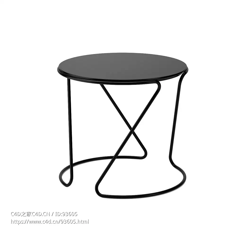 S18边桌简约角几3D模型素材下载S 18 Side Table by Thonet - C4D之家 - 2568.jpg