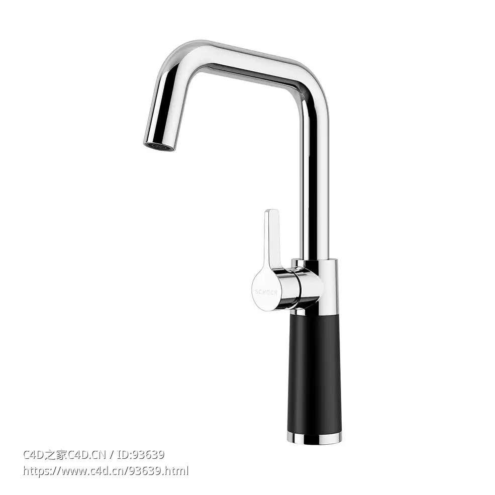 SC-530厨房混合龙头3D模型素材下载SC-530 Kitchen Mixer Tap by Schock
