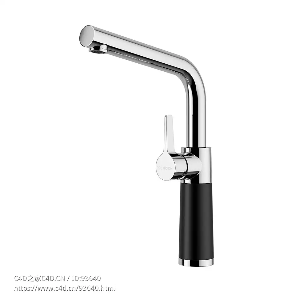 SC-540厨房混合龙头3D模型素材下载SC-540 Kitchen Mixer Tap by Schock