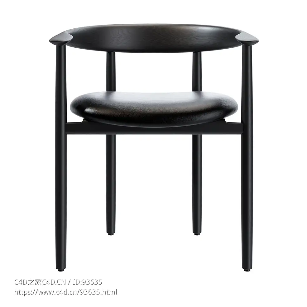 萨瓦椅设计师座椅3D模型素材下载Sava Chair by Zanat