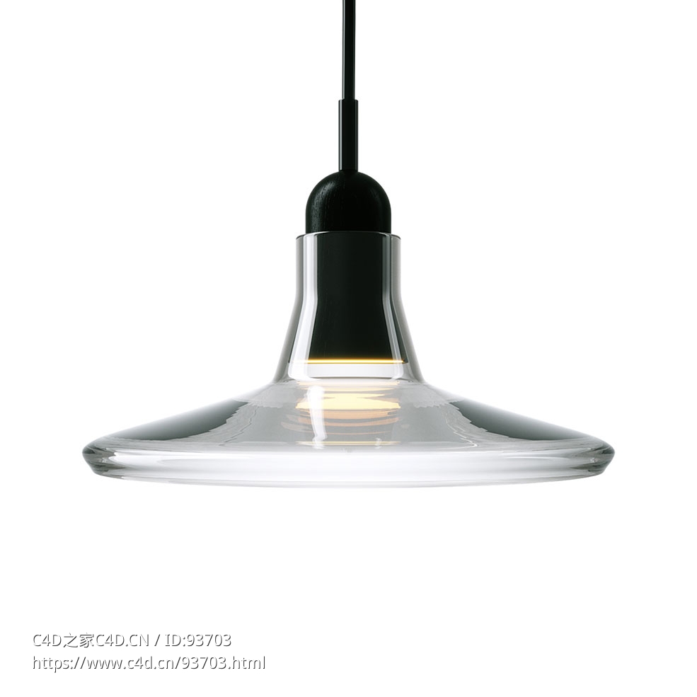 895款阴影吊灯3D模型素材下载Shadows Pendant Lamp PC895 by Brokis