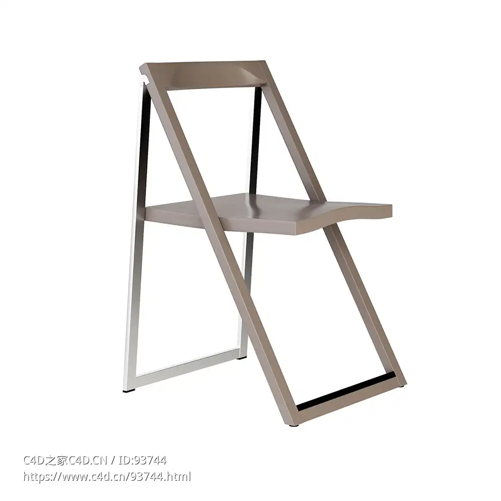 折叠椅3D模型素材下载Skip Folding Chair by Calligaris