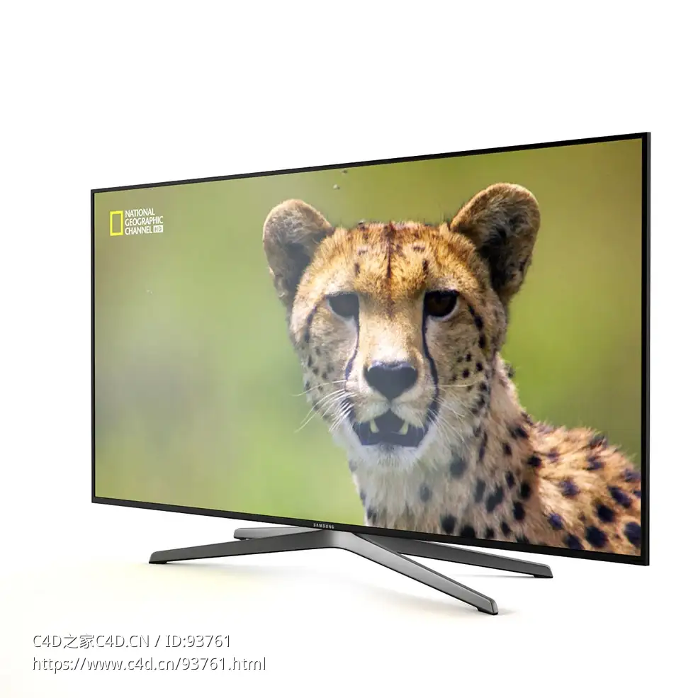 H6240智能电视3D模型素材下载Smart TV H6240 by Samsung