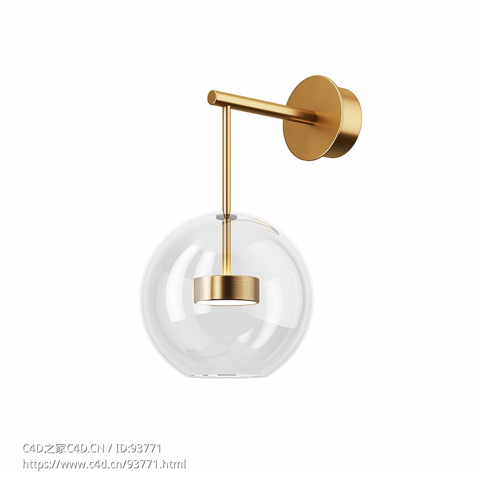 Soffio竖向壁灯Giopato & Coombes设计的垂直壁挂灯具3D模型素材下载Soffio Wall Verti