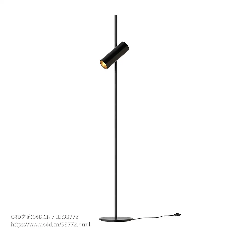 精致落地灯Serax品牌现代简约落地灯3D模型素材下载Sofisticato Floor Lamp by Serax