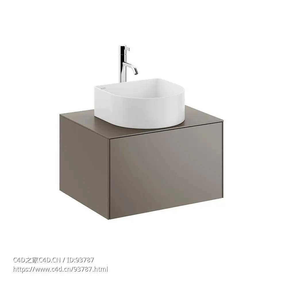 声纳抽屉柜575毫米Laufen品牌浴室储物柜3D模型素材下载Sonar Drawer Element 575 mm b - C4D之家 - 2721.jpg