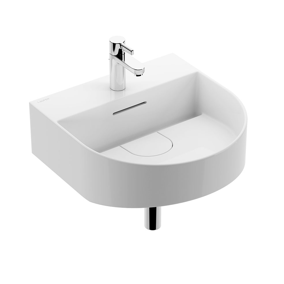声纳小型洗手盆Laufen品牌紧凑型洗手盆3D模型素材下载Sonar Small Washbasin 81634 by
