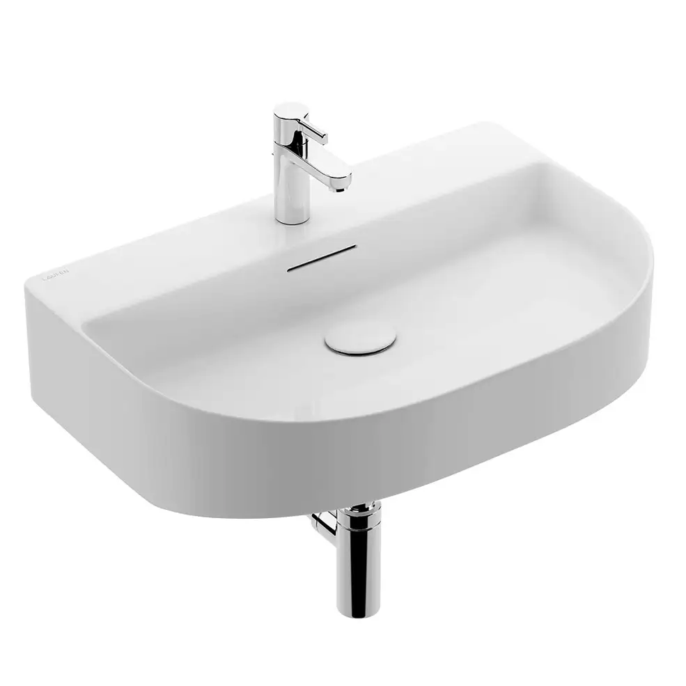 声纳洗手盆60厘米Laufen品牌标准尺寸洗手盆3D模型素材下载Sonar Washbasin 60 cm 8103