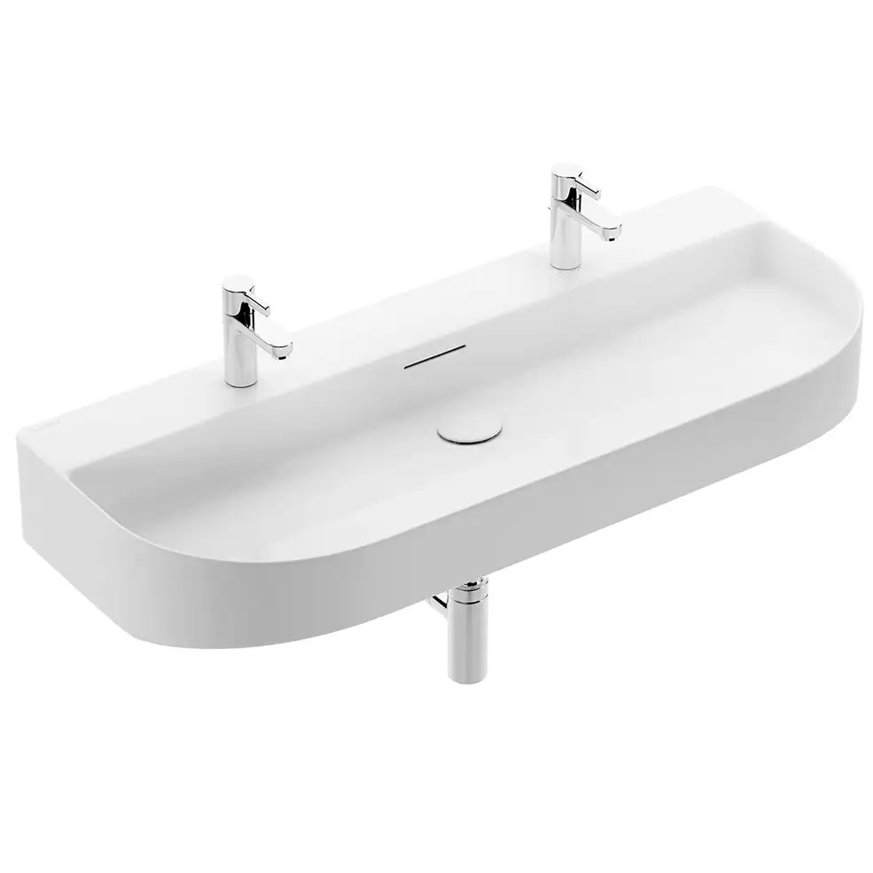 声纳洗手盆100厘米Laufen品牌大型洗手盆3D模型素材下载Sonar Washbasin 100 cm 81034
