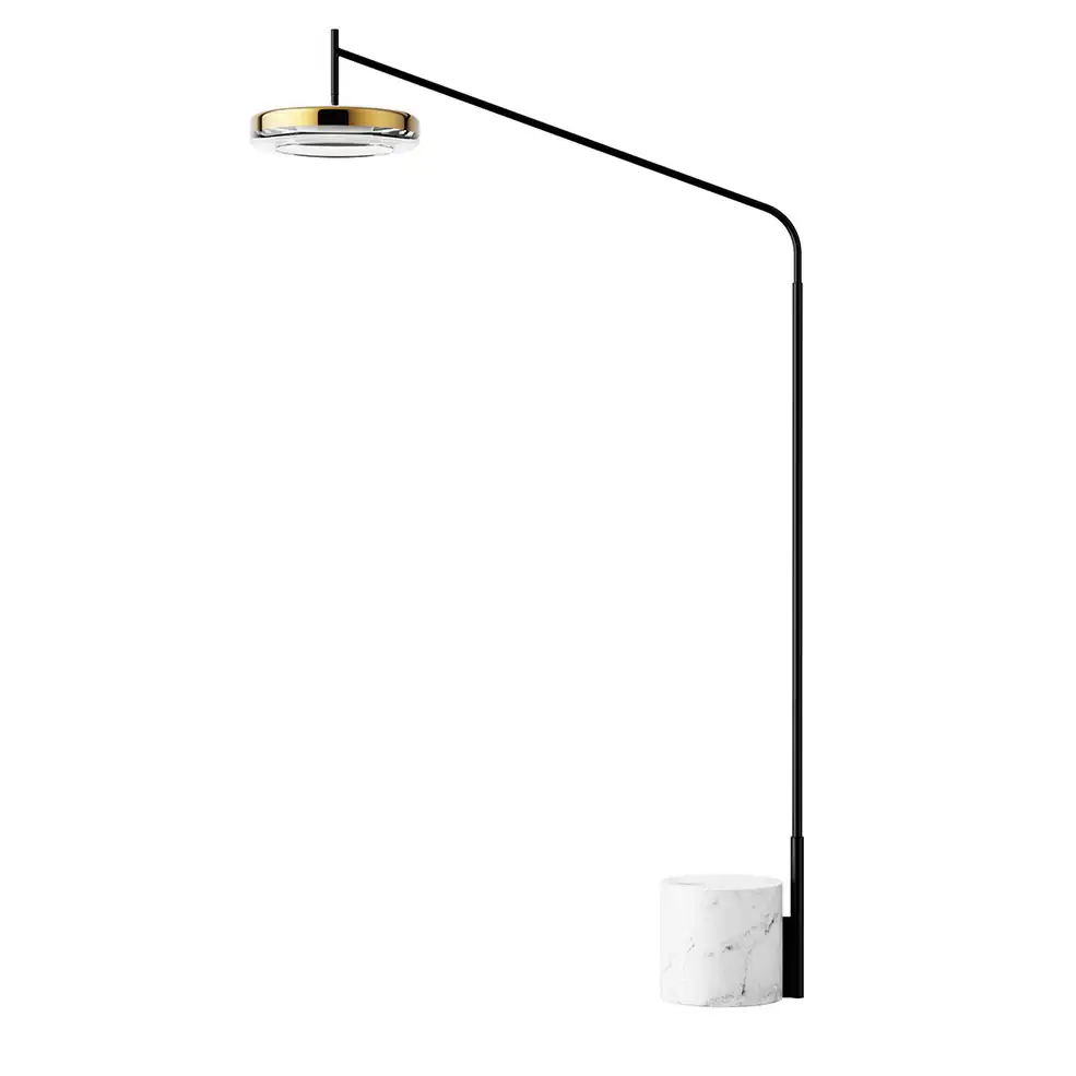 太空豪华落地灯Seyvaa设计的现代落地灯3D模型素材下载Space Lux Floor Lamp by Seyvaa