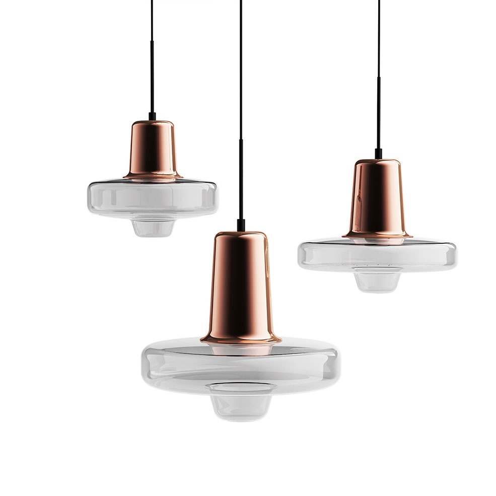 旋转光灯Lasvit设计的艺术灯具3D模型素材下载Spin Light by Lasvit