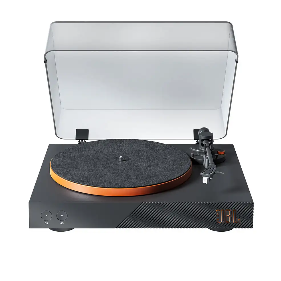 旋转蓝牙唱机JBL复古唱片机3D模型素材下载Spinner BT Turntable Pickup by JBL