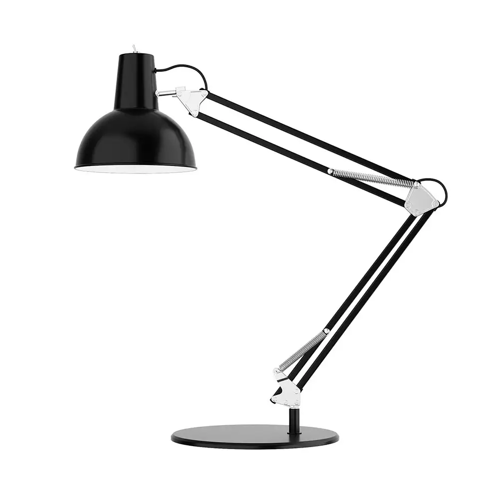 弹簧平衡台灯Midgard工业风台灯3D模型素材下载Spring Balanced Table Lamp by Midgard