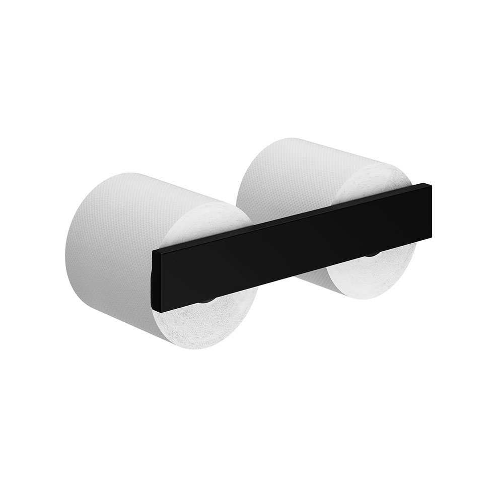 石材卷纸器Rexa Design卫浴配件3D模型素材下载Stone Toilet Roll Holder by Rexa Desi