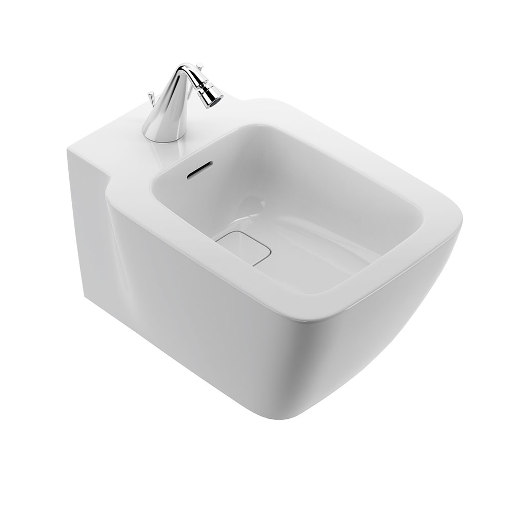 大道II壁挂式妇洗器Ideal Standard卫浴洁具3D模型素材下载Strada II Bidet Wall-hung