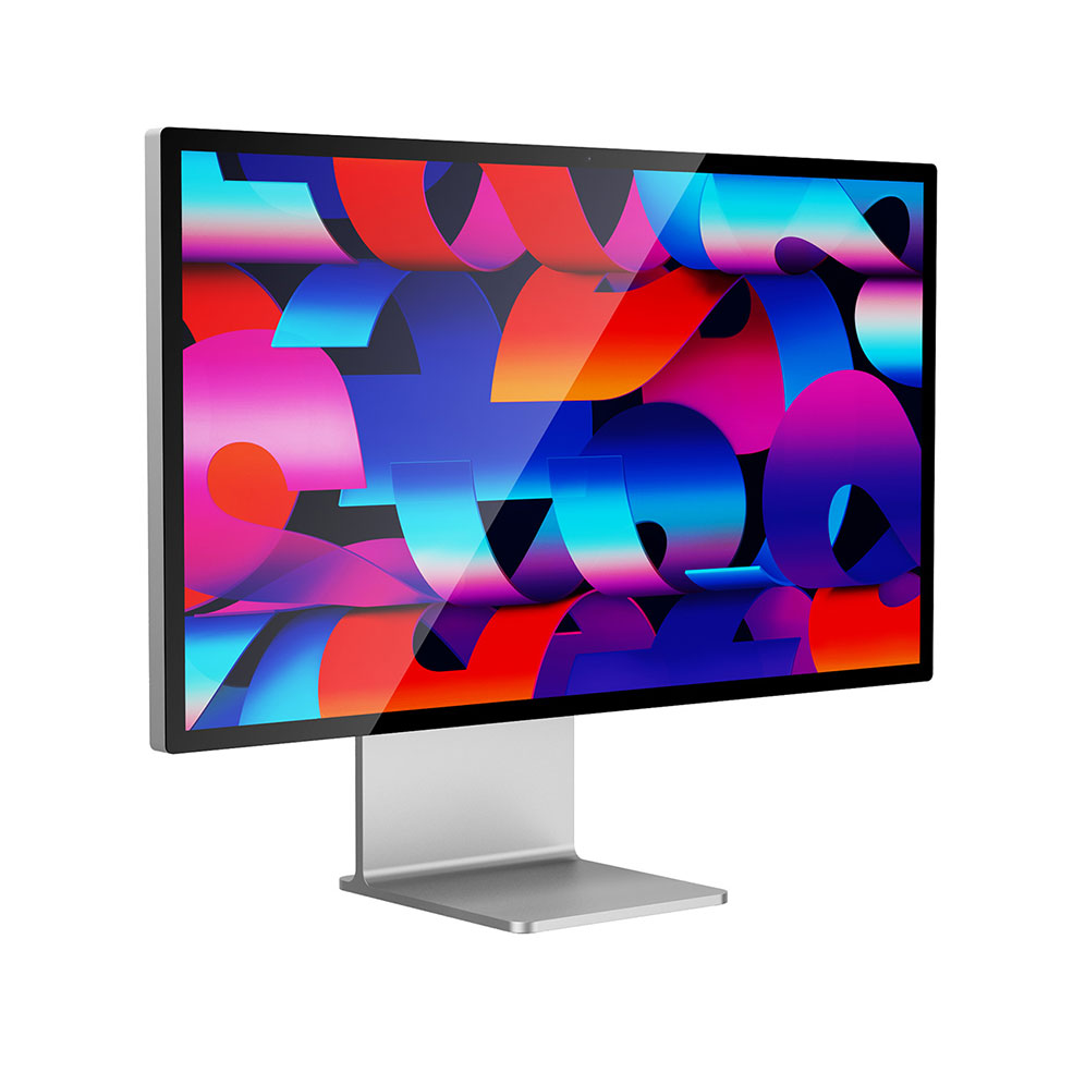 苹果可调节支架专业显示器2022版3D模型素材下载Studio Display with Adjustable Stand