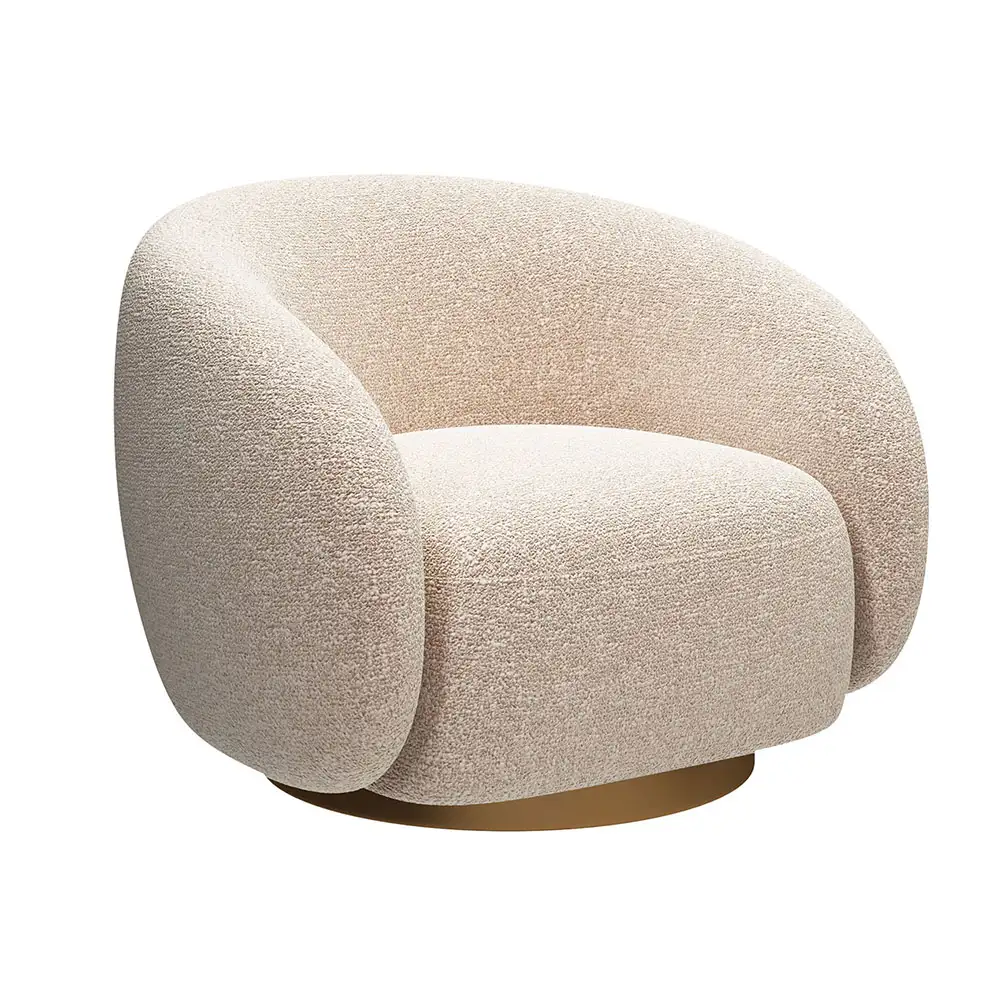 Eichholtz品牌布莱斯旋转椅3D模型素材下载Swivel Chair Brice by Eichholtz