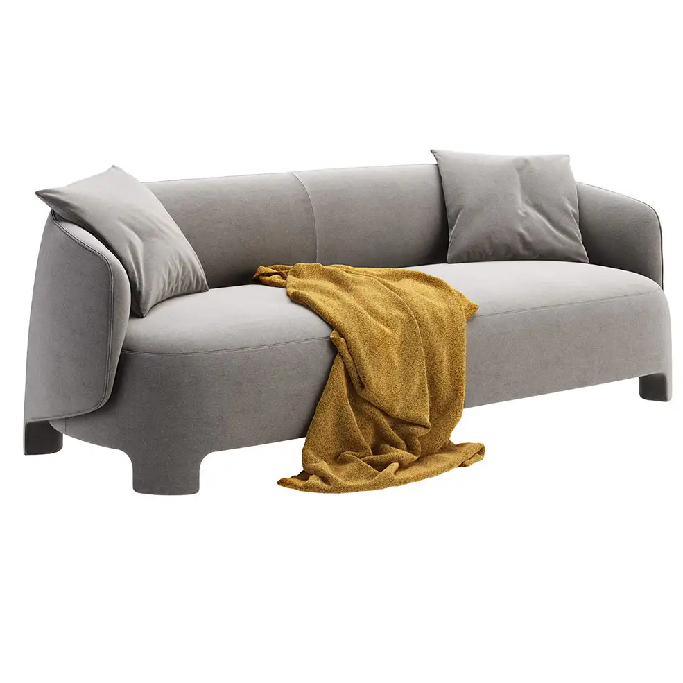 Ligne Roset品牌塔鲁大沙发3D模型素材下载Taru Large Sofa by Ligne Roset