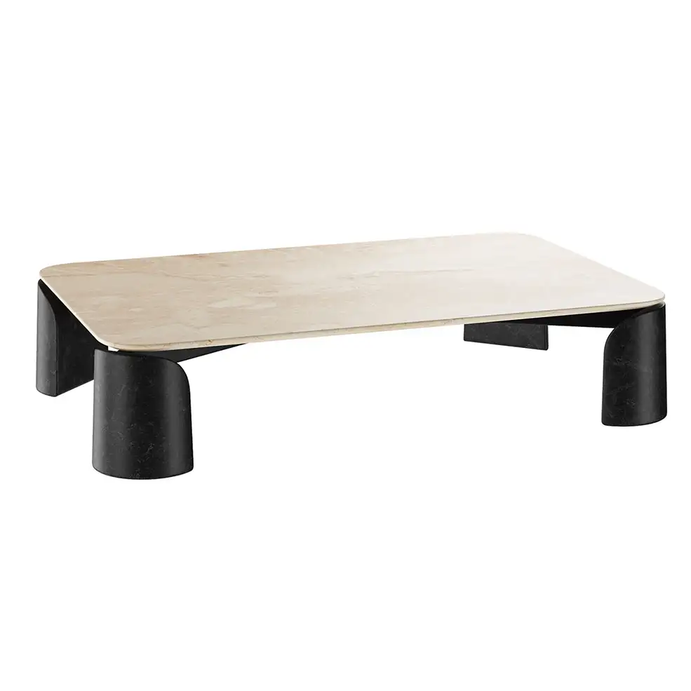 Salvatori品牌陶拉咖啡桌3D模型素材下载Taula Coffee Table by Salvatori