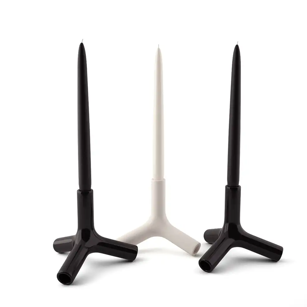 B&B Italia品牌四方烛台3D模型素材下载Tetra Candle Holder by B&B Italia