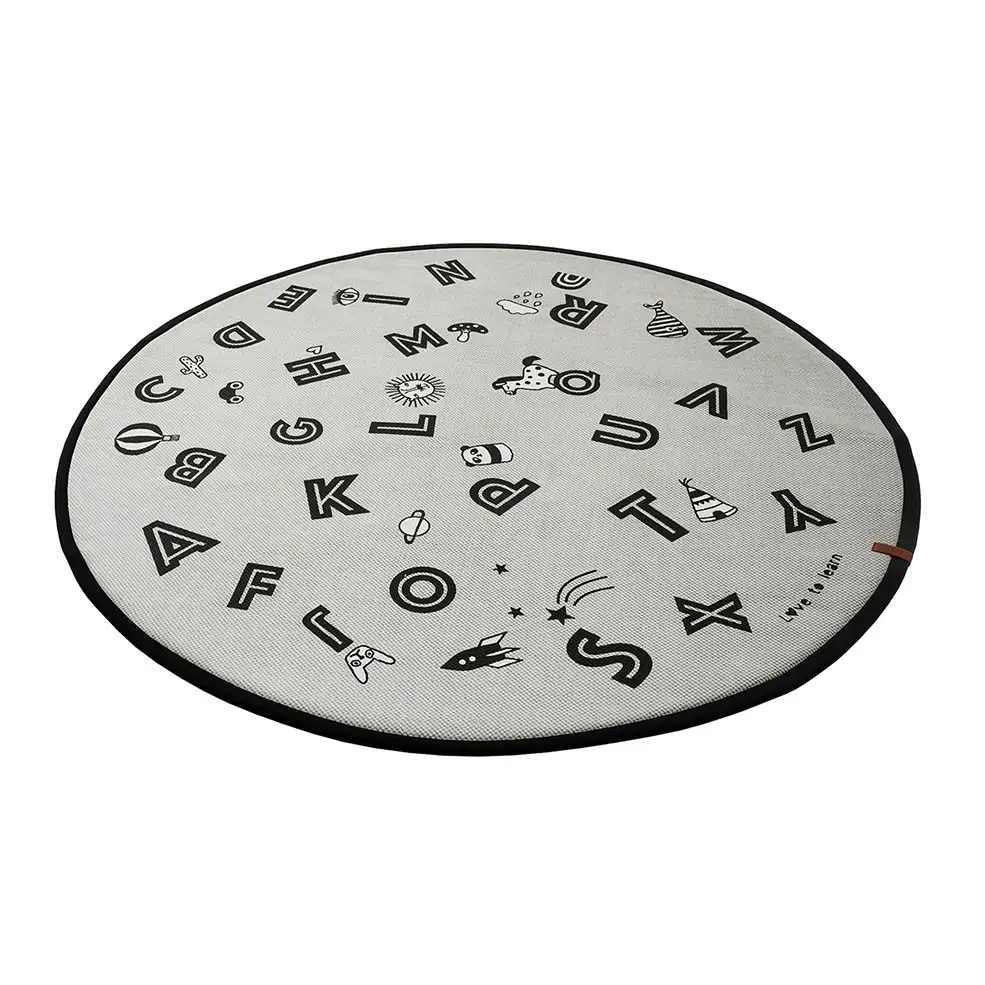 Oyoy品牌字母地毯3D模型素材下载The Alphabet Rug by Oyoy