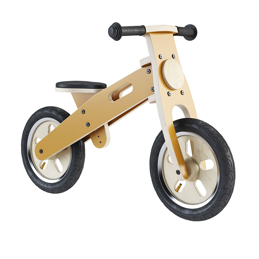 Flexa品牌平衡自行车3D模型素材下载The Balance Bike by Flexa