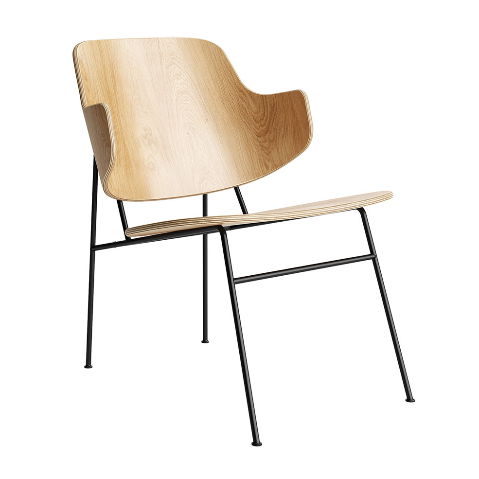 企鹅休闲椅单人沙发椅3D模型素材下载The Penguin Lounge Chair by Menu